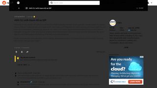 
                            2. AWS CLI with Azure AD as IDP : aws - Reddit