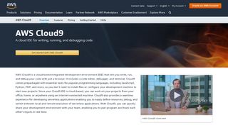 
                            7. AWS Cloud9 Amazon Web Services