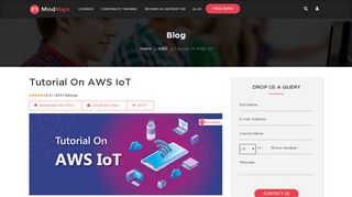 
                            9. AWS Iot Tutorial For Beginners | Learn AWS IoT