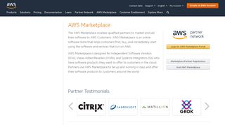 
                            1. AWS Marketplace