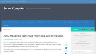 
                            9. AWS: Mount S3 Bucket As Your Local Windows Drive