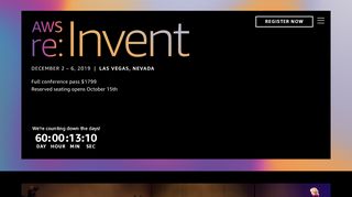 
                            3. AWS re:Invent 2019