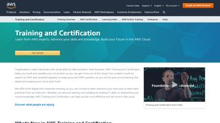 
                            9. AWS Training and Certification - Amazon Web Services