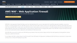 
                            4. AWS WAF - Web Application Firewall - Amazon Web Services ...