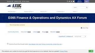 
                            8. AX 2012 Vendor Portal ACS authentication Deprecation - Dynamics AX ...