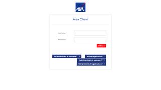 
                            6. AXA Assicurazioni Area Clienti | Area Clienti