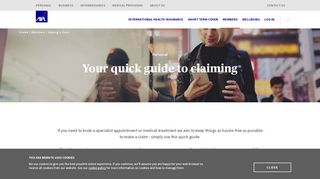 
                            7. AXA - Global Healthcare claims login and information: how to claim