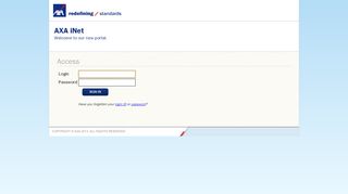 
                            3. AXA iNet Portal - axa tech