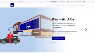 
                            8. AXA Insurance UAE I Car, Home, Travel, Medical & more covers