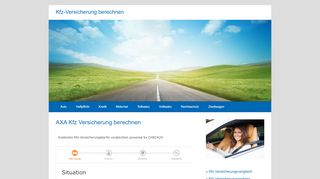 
                            3. AXA Kfz Versicherung berechnen