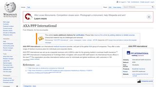 
                            8. AXA PPP International - Wikipedia