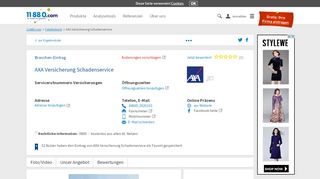 
                            8. AXA Versicherung Schadenservice | Hotline | Kontakt