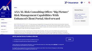 
                            6. AXA XL Risk Consulting announced enhanced client portal ...