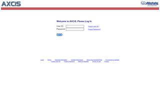 
                            6. AXCiS Login - eaxcis.allstate.com