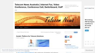 
                            7. Axiatel: Platform for Telecom Solutions | Telecom News ...