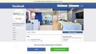 
                            9. Axiom Bank Hamlin - Home | Facebook