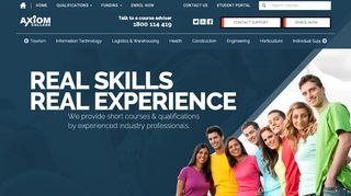 
                            1. Axiom College | Diplomas, Certificates, Traineeships, Short Courses ...