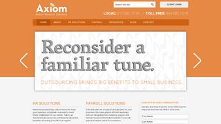 
                            2. Axiom HR Solutions: Custom HR and Payroll Services