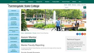 
                            4. Axiom Mentor - Farmingdale State College