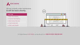 
                            7. Axis Bank - Maintenance