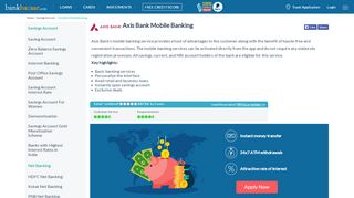 
                            8. Axis Bank Mobile Banking(Phone …