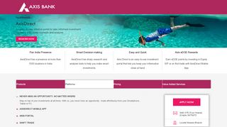 
                            5. Axis Bank | Online Trading - The Axis Direct Advantage