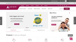 
                            2. Axis Bank: Personal Banking | Internet Banking | Corporate ...