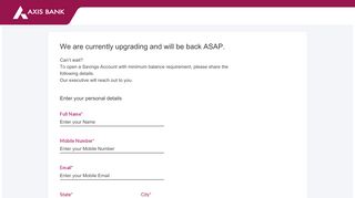 
                            4. Axis Digital Banking - Axis Bank