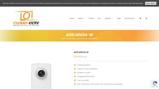 
                            5. AXIS M1034-W - Cloud-CCTV.Com