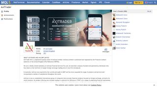 
                            9. AxiTrader - AxiTrader_ - Trader's profile - …