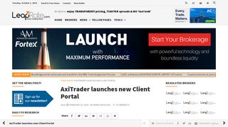 
                            8. AxiTrader launches new Client Portal - LeapRate