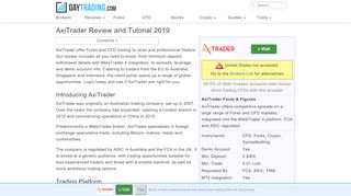 
                            7. AxiTrader Review - Spread, Margin, MetaTrader 4 platform ...
