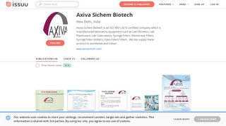 
                            2. Axiva Sichem Biotech - Issuu