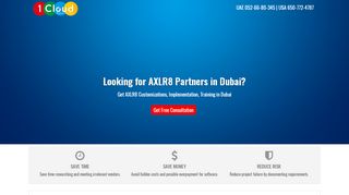 
                            9. AXLR8 Partners in Dubai - 1CloudConsulting.Com