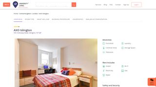 
                            4. AXO Islington London Student Accommodation | UniversityLiving