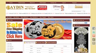 
                            9. Aydin Coins & Jewelry, Buy Gold Coins, Silver Coins ...