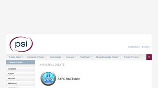 
                            5. AYPO Real Estate | PSI Learning Academy