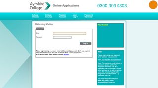 
                            4. Ayrshire College - OnlineServices