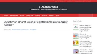 
                            6. Ayushman Bharat Yojana Registration: How to Apply Online?