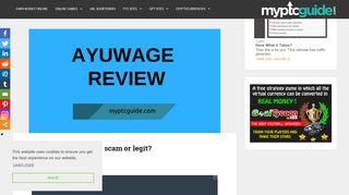 
                            7. Ayuwage review - Is it scam or legit? | Myptcguide