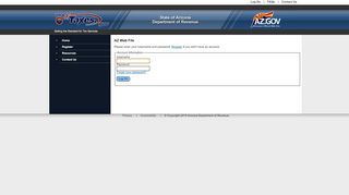 
                            5. AZ Web File - AZTaxes - Arizona Department of …