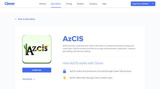 
                            8. AzCIS - Clever application gallery | Clever