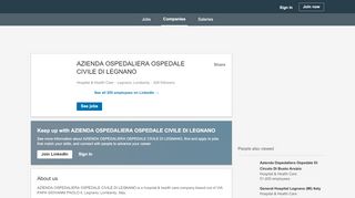 
                            7. AZIENDA OSPEDALIERA OSPEDALE CIVILE DI LEGNANO | LinkedIn