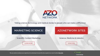 
                            1. AZoNetwork - Marketing Science