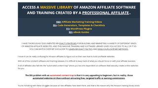 
                            9. AzonUniversity.com – Amazon Affiliate Training