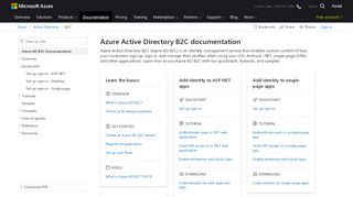 
                            5. Azure Active Directory B2C Documentation | …