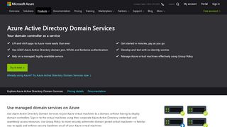 
                            7. Azure Active Directory Domain Services - Microsoft Azure