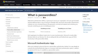 
                            5. Azure Active Directory passwordless sign in …