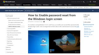 
                            7. Azure AD self-service password reset for Windows - Azure Active ...