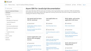 
                            4. Azure for JavaScript & Node.js developers - Tutorials, tools, and SDK ...